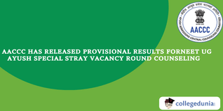NEET UG AYUSH Counseling 2024: Special Stray Vacancy Round Provisional Result Declared